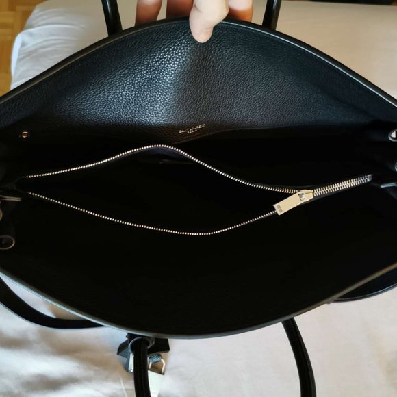 SAC DE JOUR LARGE IN GRAINED LEATHER SAINT LAURENT - Picture 5 of 5